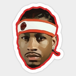 Allen Iverson 76ers Sticker